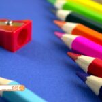 مداد رنگی جامبو به همراه تراش